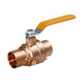 Everflow SWT Full Port Ball Valve with Drain, Brass 3/4" 405C034-NL